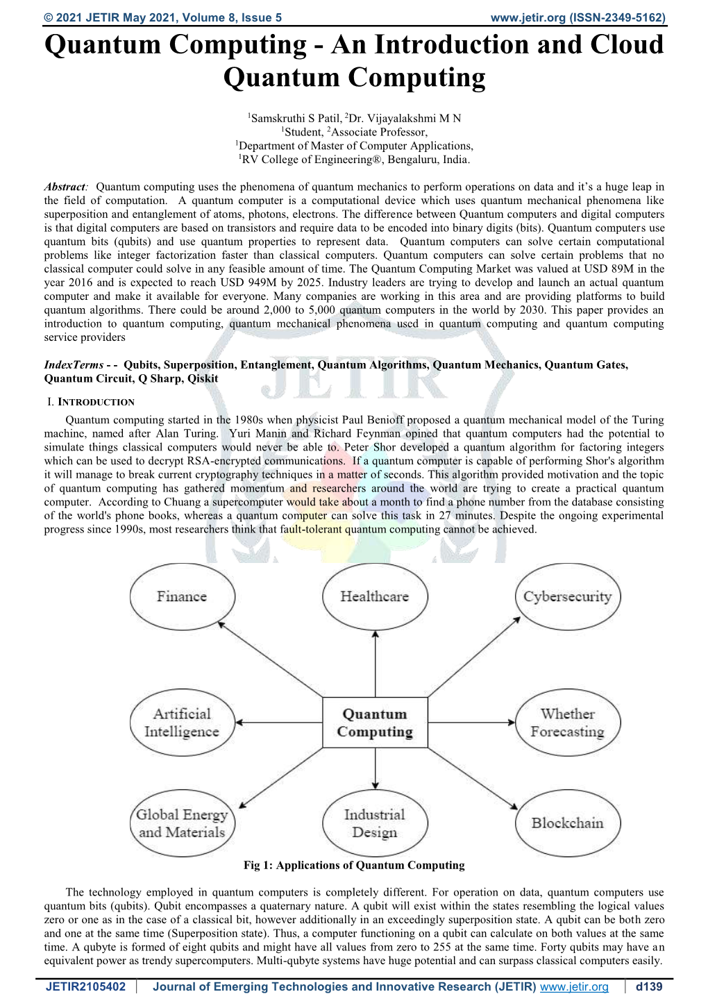 JETIR Research Journal