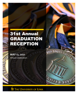 31St Annual GRADUATION RECEPTION