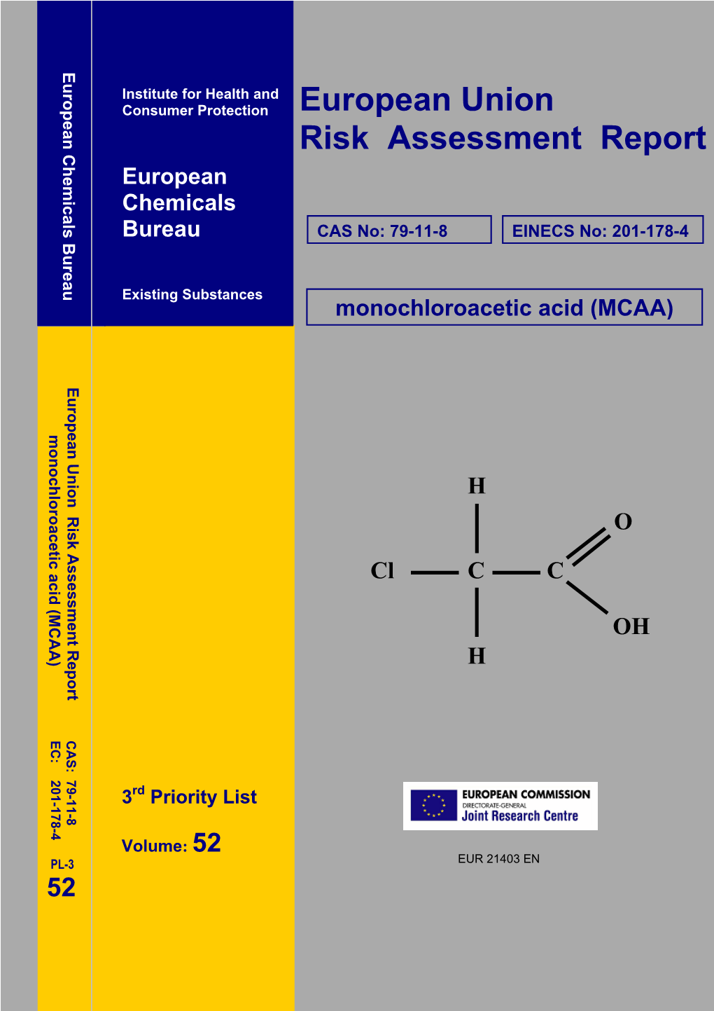 European Union Risk Assessment Report