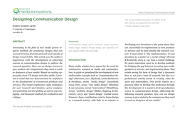 Designing Communication Design