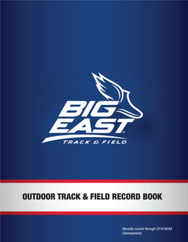 Outdoor Track & Field Record Book