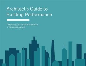 Architect's Guide to Building Performance