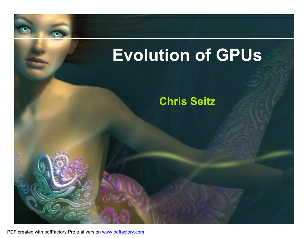 Evolution of Gpus.Pdf