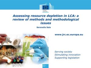 Assessing Resource Depletion in LCA: a Review of Methods and Methodological Issues