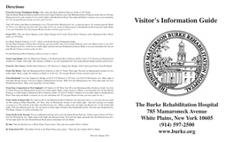 Visitor's Information Guide on I-95 to Exit 18B (3Rd Exit After Toll)