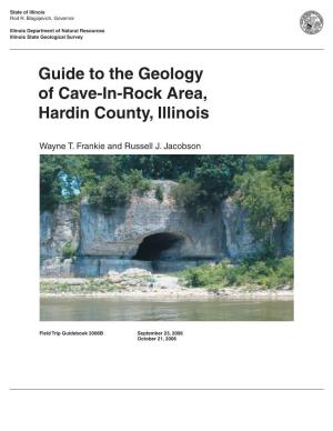 Guide to the Geology of Cave-In-Rock Area, Hardin County, Illinois