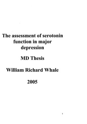 Epidemiology of Depressive Disorders 21 Aetiology 22 Treatment of Depressive Disorders 40 Prognosis 51