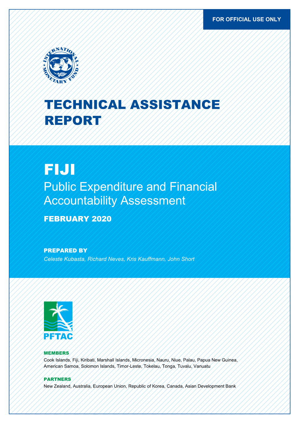 Fiji Public Expenditure & Financial Accountability Assessment 2020