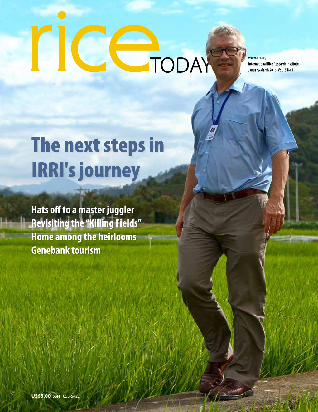 Ricetoday the Next Steps in IRRI's Journey