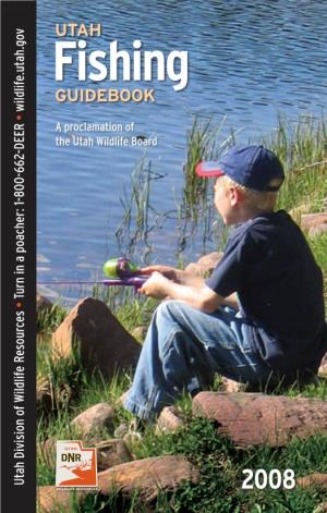 2008 Utah Fishing Proclamation