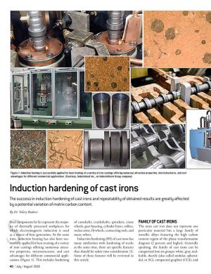 Induction Hardening of Cast Irons
