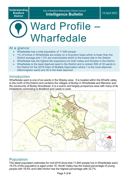 Ward Profile – Wharfedale