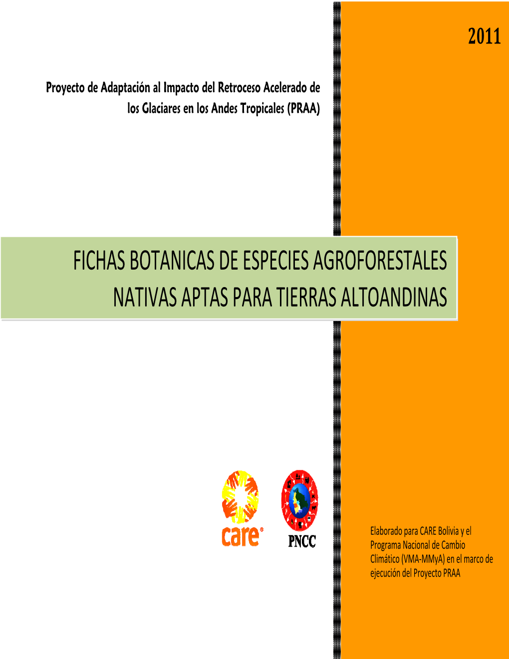 Fichas Botanicas De Especies Agroforestales Nativas Aptas Para Tierras Altoandinas