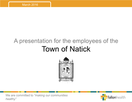 Town of Natick