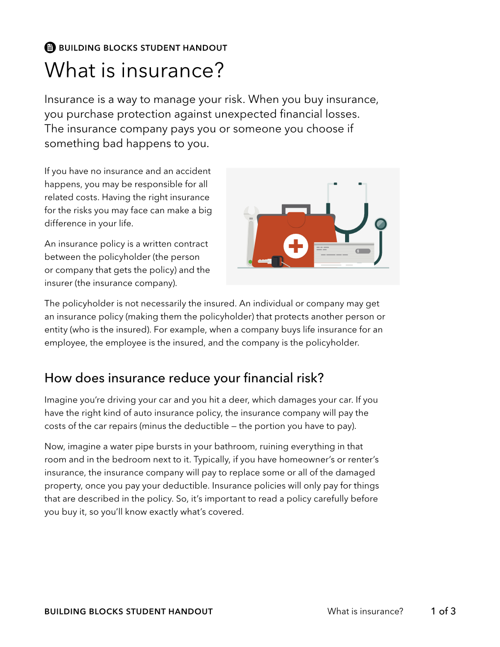 What Is Insurance? Insurance Is a Way to Manage Your Risk