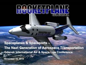 Rocketplane XP Technical & Programmatic Overview