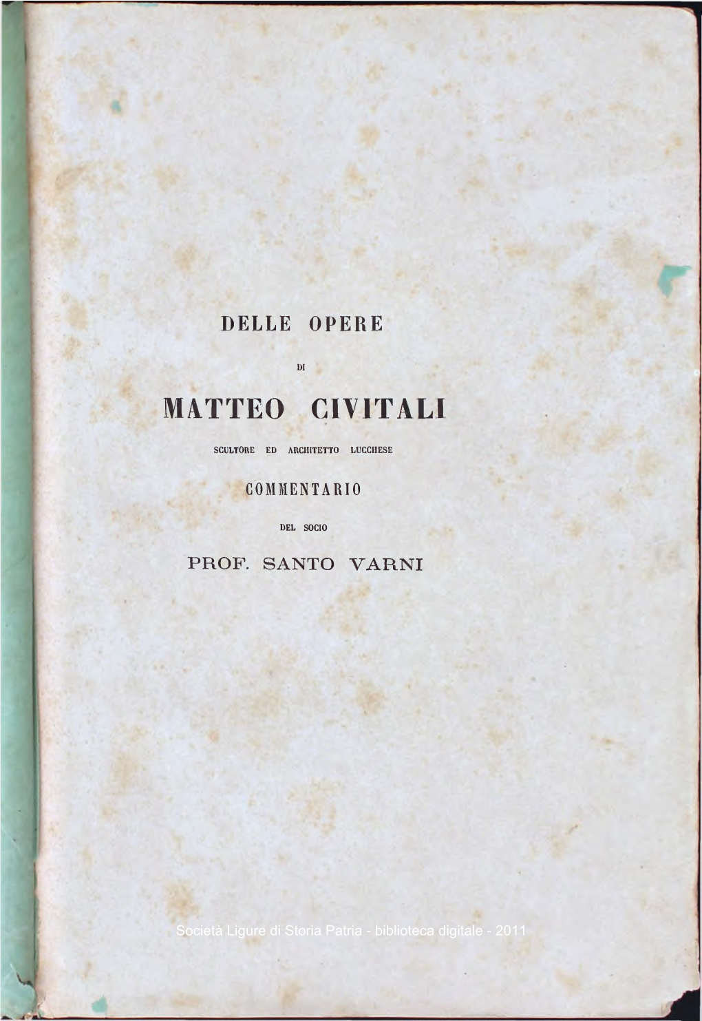 MATTEO Cl\ITA LI