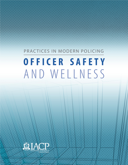 Officer Safety and Wellness