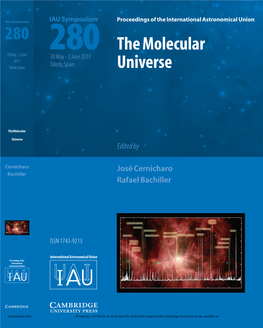 The Molecular Universe