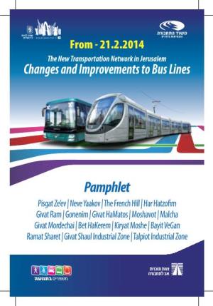 Changes and Improvements to Bus Lines
