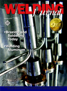 Welding Journal {\SSH 0043-2296) Is Published R