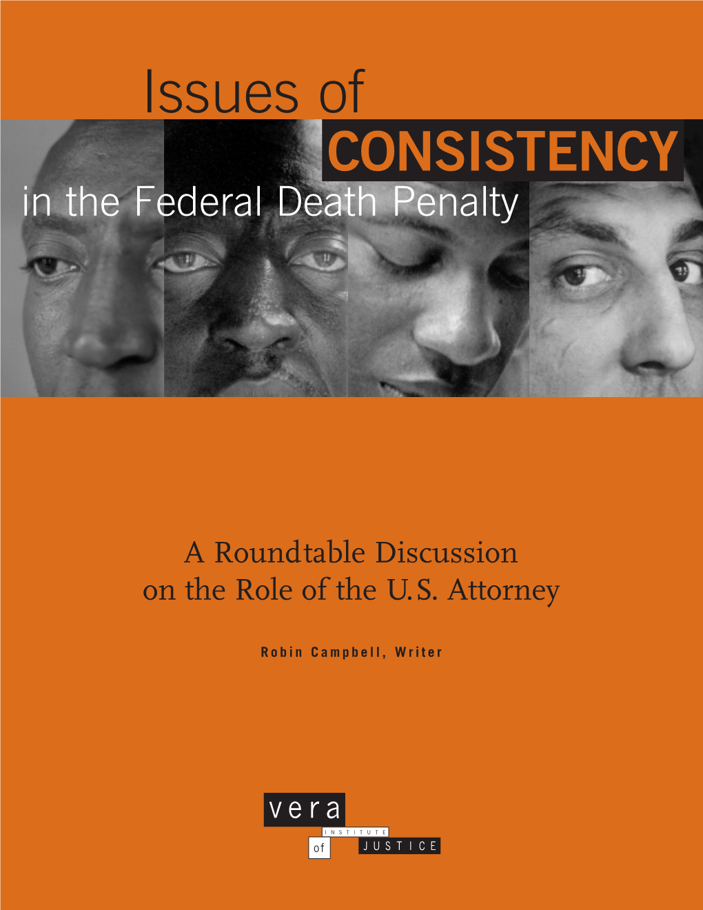 Issues of CONSISTENCY in the Federal Death Penalty