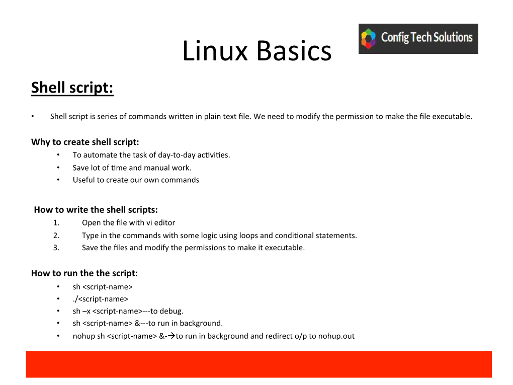 4.Linux Shell Scripting