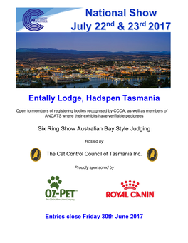 Entally Lodge, Hadspen Tasmania
