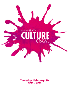 Culture Crawl Map 02-20