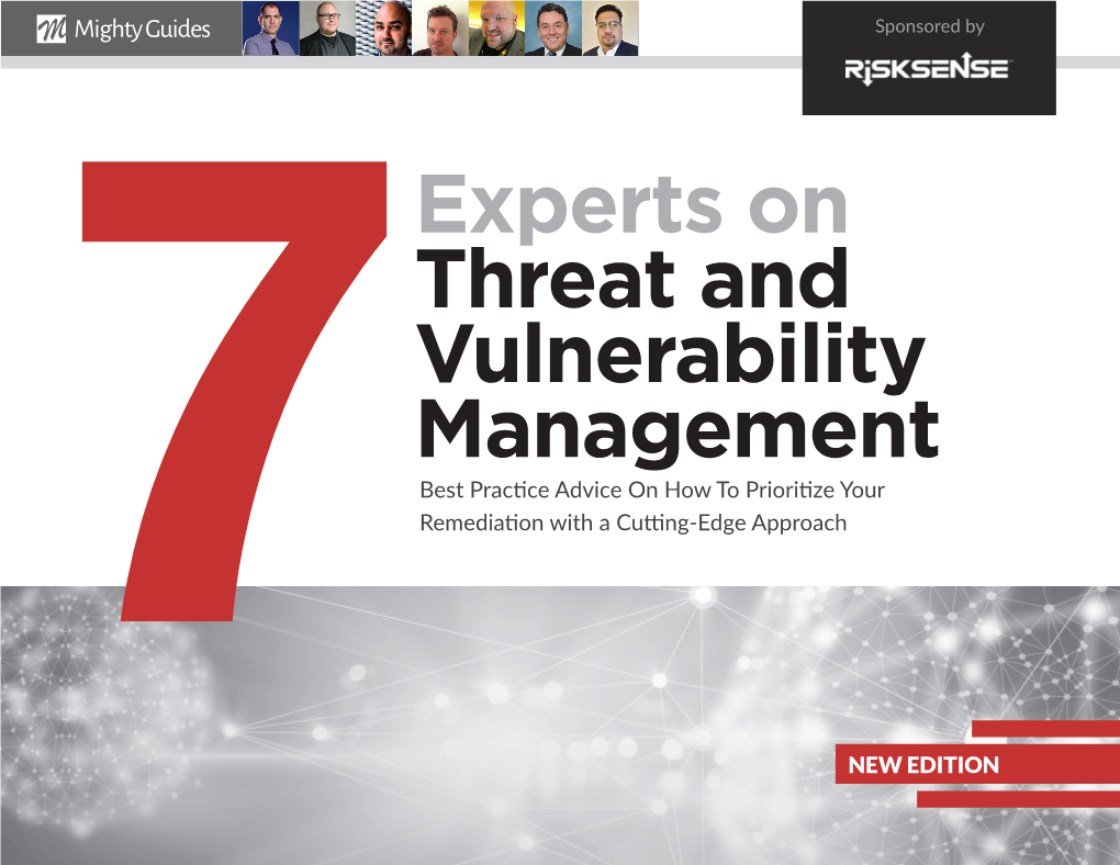 Experts on Threat and Vulnerability Management