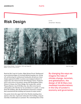 Risk Design Jonathan Massey