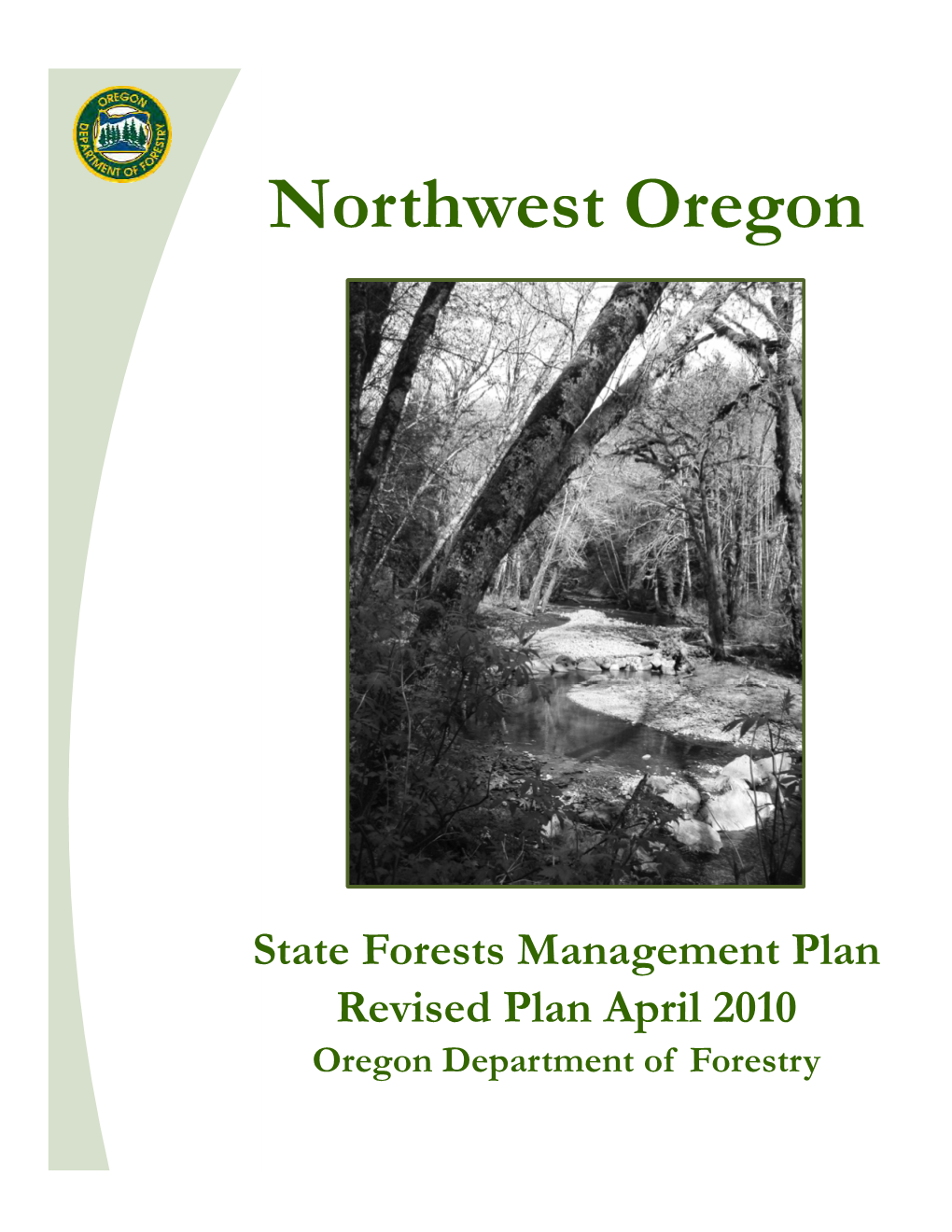 Northwest Oregon State Forests Management Plan