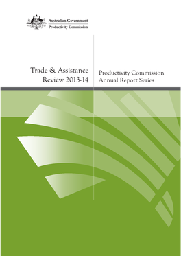 Trade and Assistance Review 2013-14