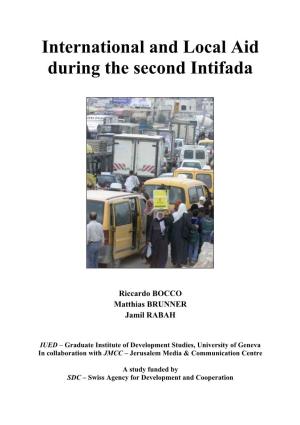 International and Local Aid During the Second Intifada