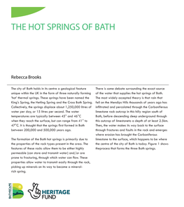 The Hot Springs of Bath