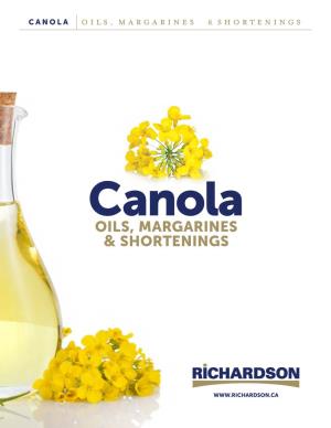 Oils, Margarines & Shortenings