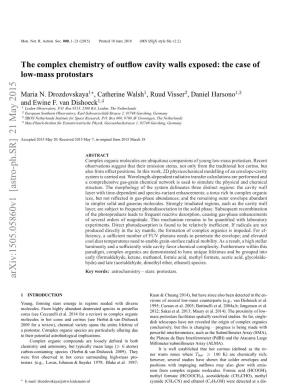 The Complex Chemistry of Outflow Cavity Walls Exposed: the Case Of