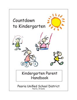 Kindergarten Parent Handbook