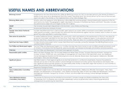 Draft Yarra Strategic Plan Abbreviations +