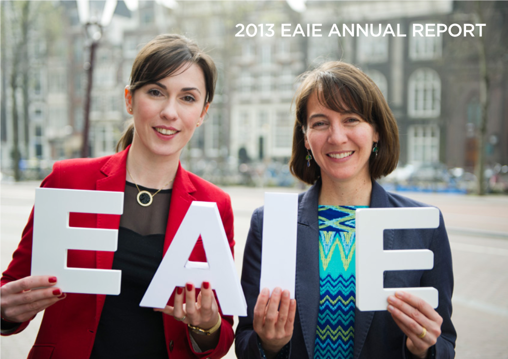 2013 EAIE ANNUAL REPORT 2012-2014 EAIE Leadership