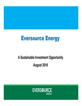 Eversource Energy