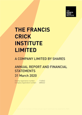 The Francis Crick Institute Limited