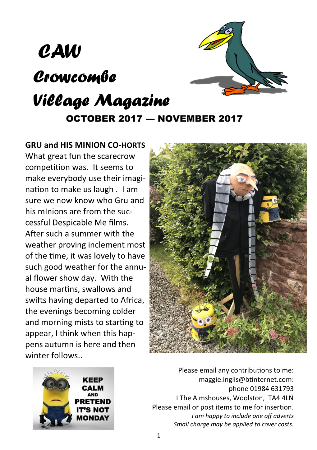 Crowcombe Village Magazine