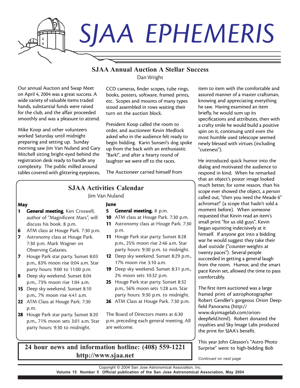 San Jose Astronomical Association Membership Form