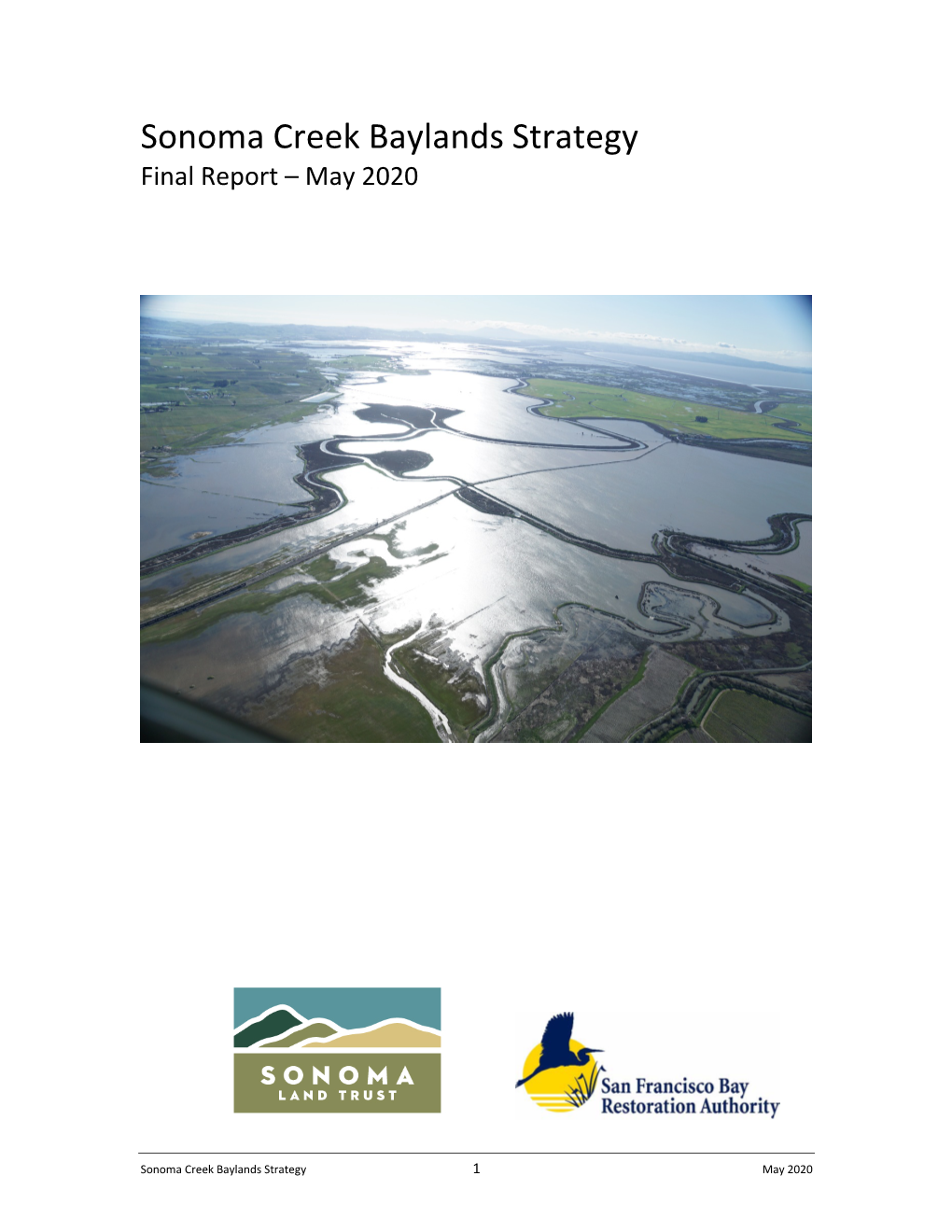 Sonoma Creek Baylands Strategy Final Report – May 2020