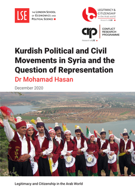 Kurdish Political and Civil Movements in Syria and the Question of Representation Dr Mohamad Hasan December 2020