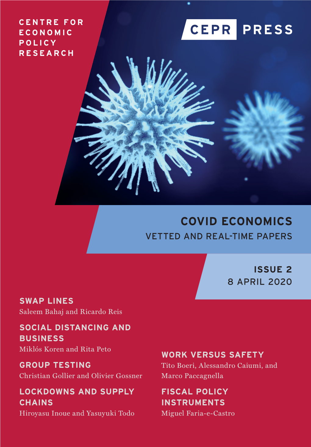 Covid Economics: Vetted and Real-Time Papers
