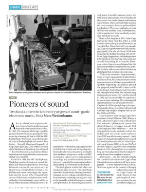 Pioneers of Sound