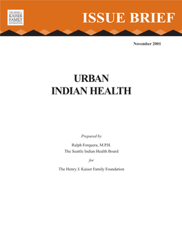 Urban Indian Health