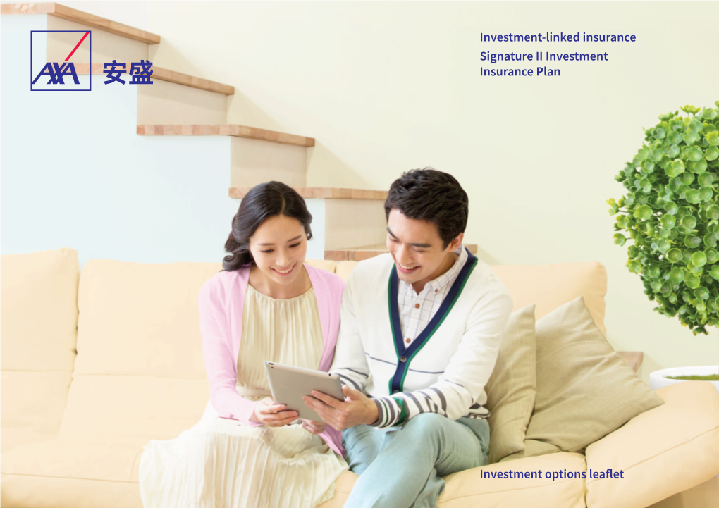 Investment Options Leaflet Investment